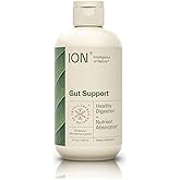 ION* Intelligence of Nature Gut Support Liquid Supplement - Gut & Digestive Health Liquid Drops, Cleanse & Detox with Humic Extract for Women & Men, Adults & Kids 4+ - 8 fl oz (Pack of 1)