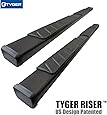 TYGER RISER For 2015-2017 Chevy Colorado/GMC Canyon Crew Cab 4inch Black Side Step Nerf Bars Running Boards