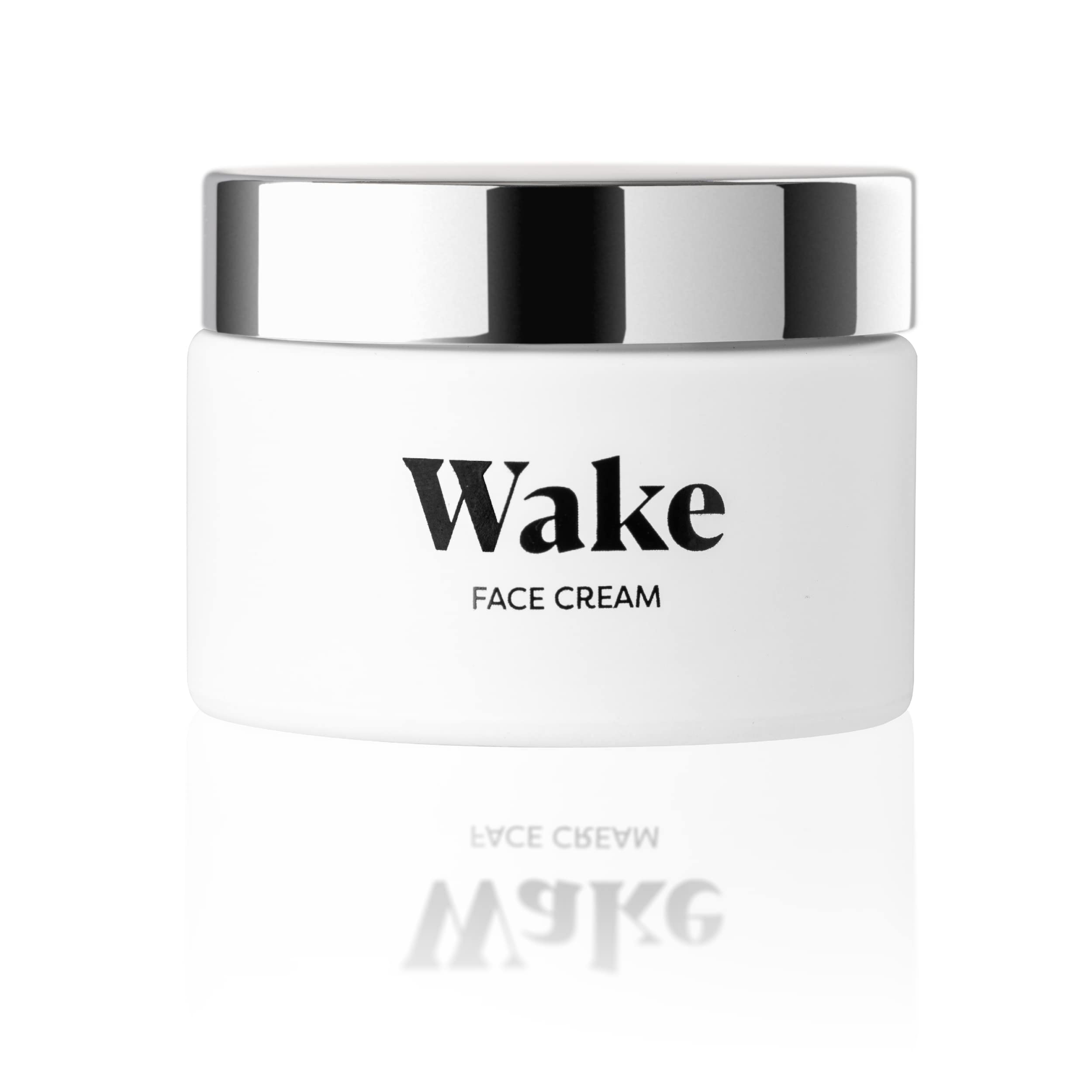 Wake Skincare Face Cream for Dry Skin, Moisturiser for Dry Skin - Hyaluronic Acid Moisturiser - 50ml, Dry Skin Cream - Natural Antioxidants & Dry Skin Face Cream, Face Moisturiser for Dry Skin