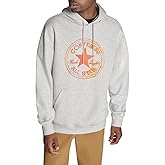 Converse Mens Distorted Chuck Patch Drawstring Hoodie