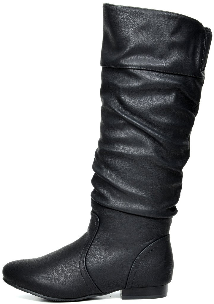 DREAM PAIRS Women's Knee High Pull On Fall Weather Winter Boots - Image 3