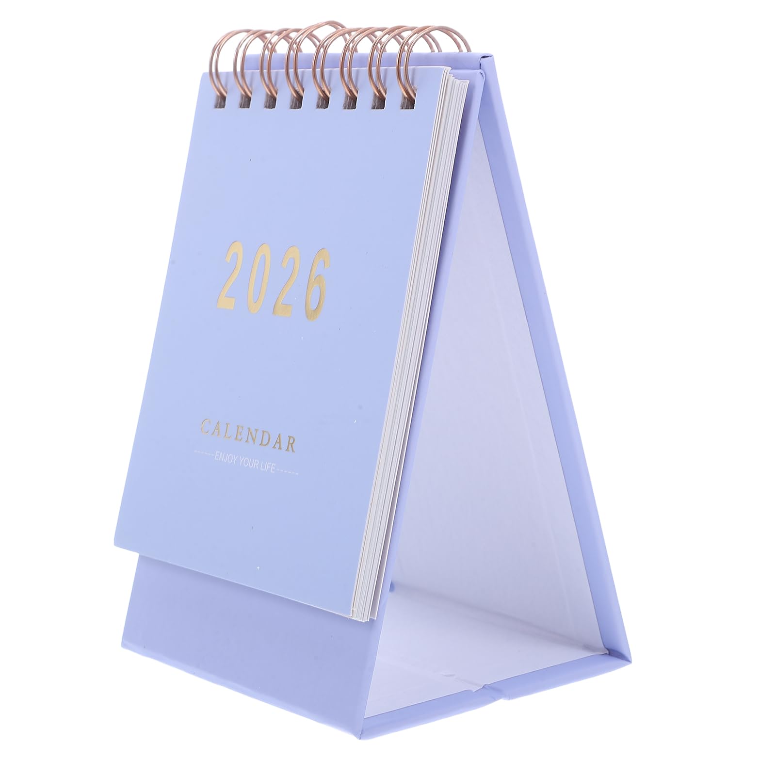 STOBOK Small Desk Calendar 2026 Standing Academic Year Easel Small Monthly Calendar for Home Office