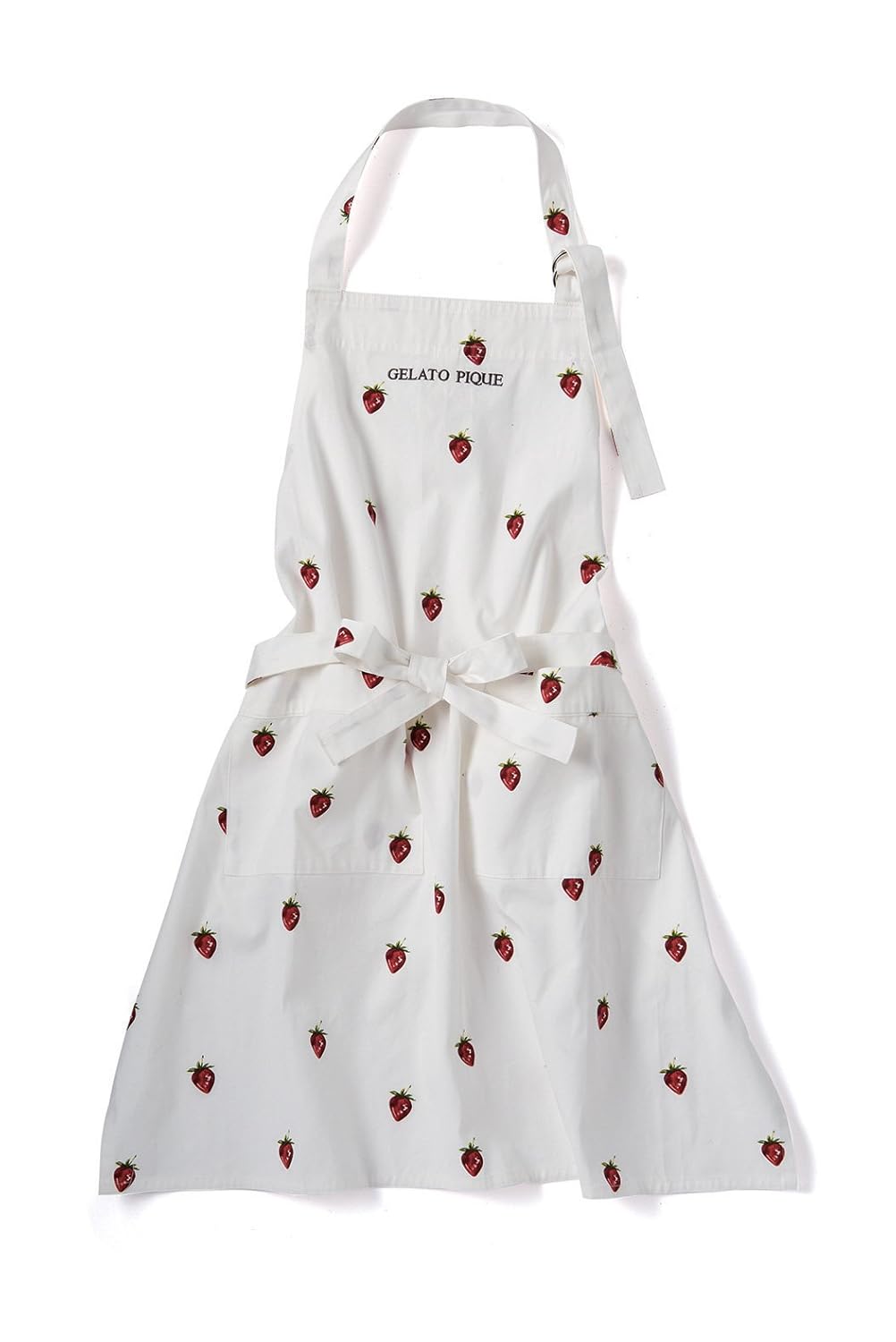 Amazon ジェラート ピケ いちご柄エプロン Pwgg182692 レディース