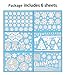 354PCS Christmas Snowflake Window Clings Decorations - Xmas Stickers Decals Ornaments