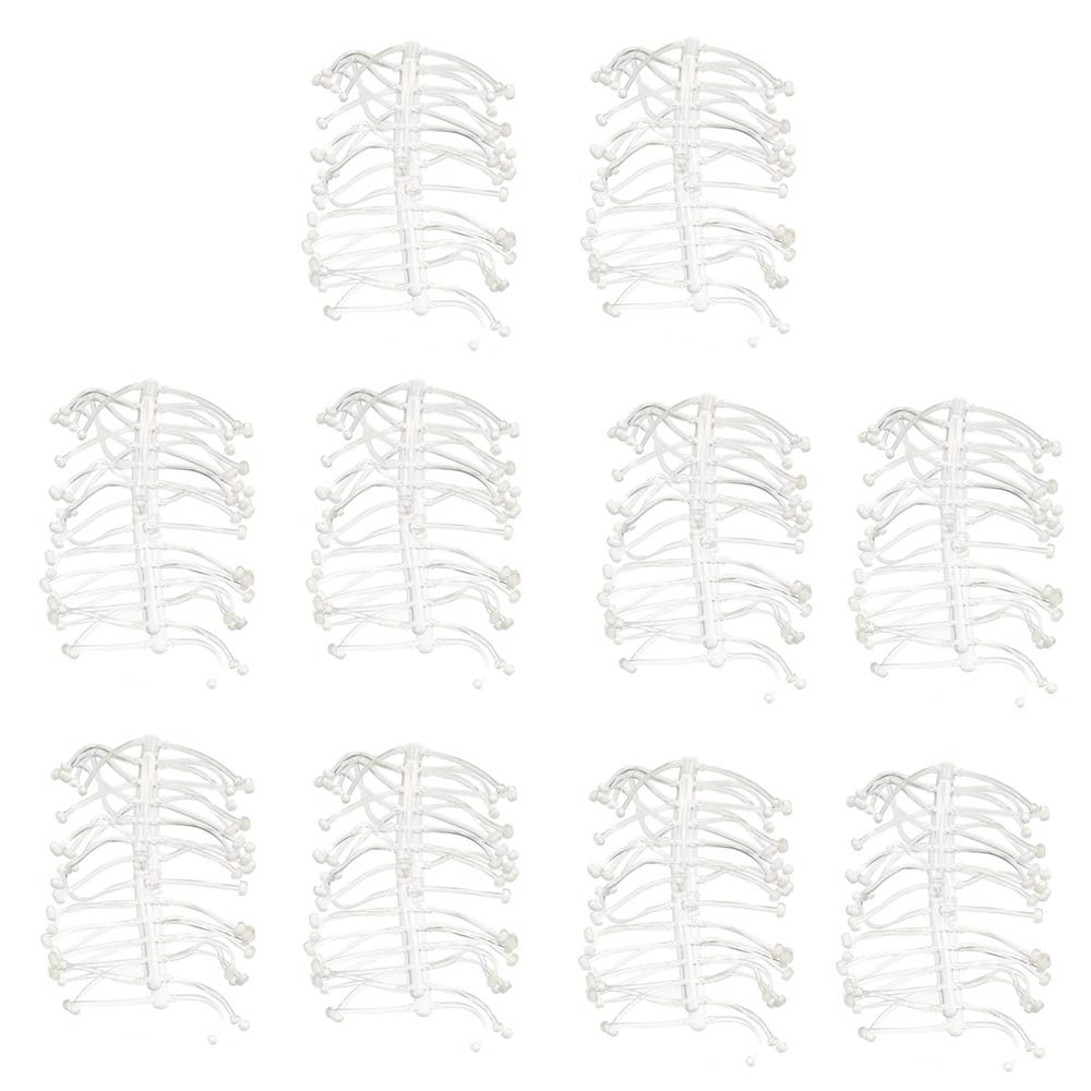 240pcs Carp Fishing Hair Rig Extender Boilie Bait Stops Boilie Stopper Carp Fishing Tackle,Clean