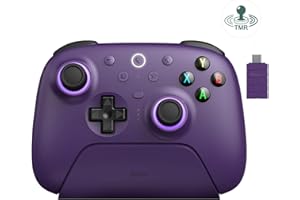 AKNES 8BitDo Ultimate 2 Wireless Controller for Windows & Android, TMR joysticks, 1000Hz Polling Rate, Tactile/Hall Triggers,