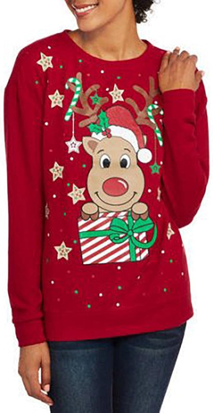 rudolph the red nosed reindeer sweater