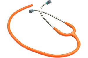 Truaevum Compatible with/Replacement for Standard Edition (r) Littmann (r) Stethoscope TUBING - 5mm Binaural K5 Orange