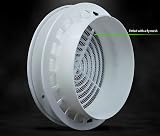 VENTS 100mm Inline Bathroom Extractor Fan Kit with Run-On Timer - Quiet Loft view 6