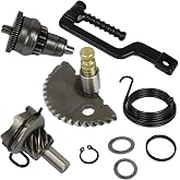 Start Gear Kick Start Gear Shaft Pedal Kit Replacement for GY6 49cc 50cc 139QMB Engine Moped ATV Scooters Roketa Taotao Jonway