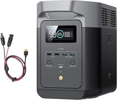 EF ECOFLOW Delta 2 1024 Wh Portable Power Station LiFePO4 2400 W X-Boost