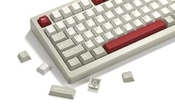 Womier Keycaps, Custom PBT Doubleshot Keycaps 60 65