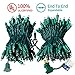 MZD8391 Upgraded 66FT 200 LED Christmas Lights Outdoor String Lights -100% UL Certified- Christmas Tree Lights Decoration for Wedding Party Patio Porch Garden, Warm White (END to END CONNECTABLE)