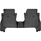 MAXLINER Custom Fit Floor Mats 2nd Row Compatible with 2020-2025 Jeep Gladiator