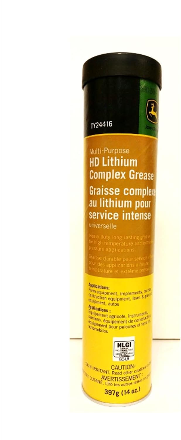 John Deere MultPurpose HD Lithium Complex Grease (CASE of 10 TUBES