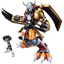 Amazon.com: G.E.M. Series Metal Garurumon & Ishida Yamato