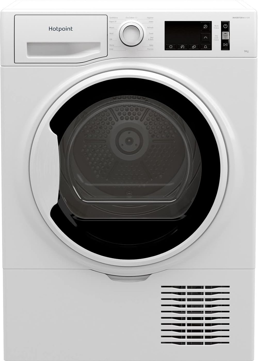 Hotpoint 9kg Freestanding Condenser Tumble Dryer White 9 kg 15 programs