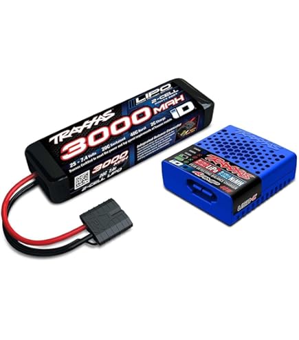 Amazon.com: Traxxas Battery/Charger Completer Flat Pack with