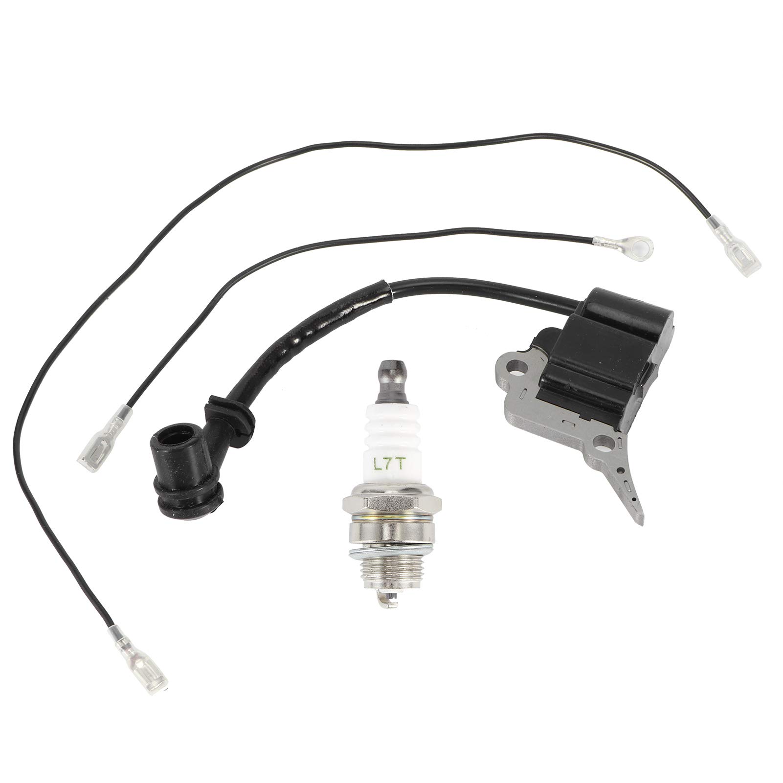 Emoshayoga Chainsaw Spare Parts Includes Sparking Plug Ignition Coil and Cable for Zenoah Timberpro Lawnflite
