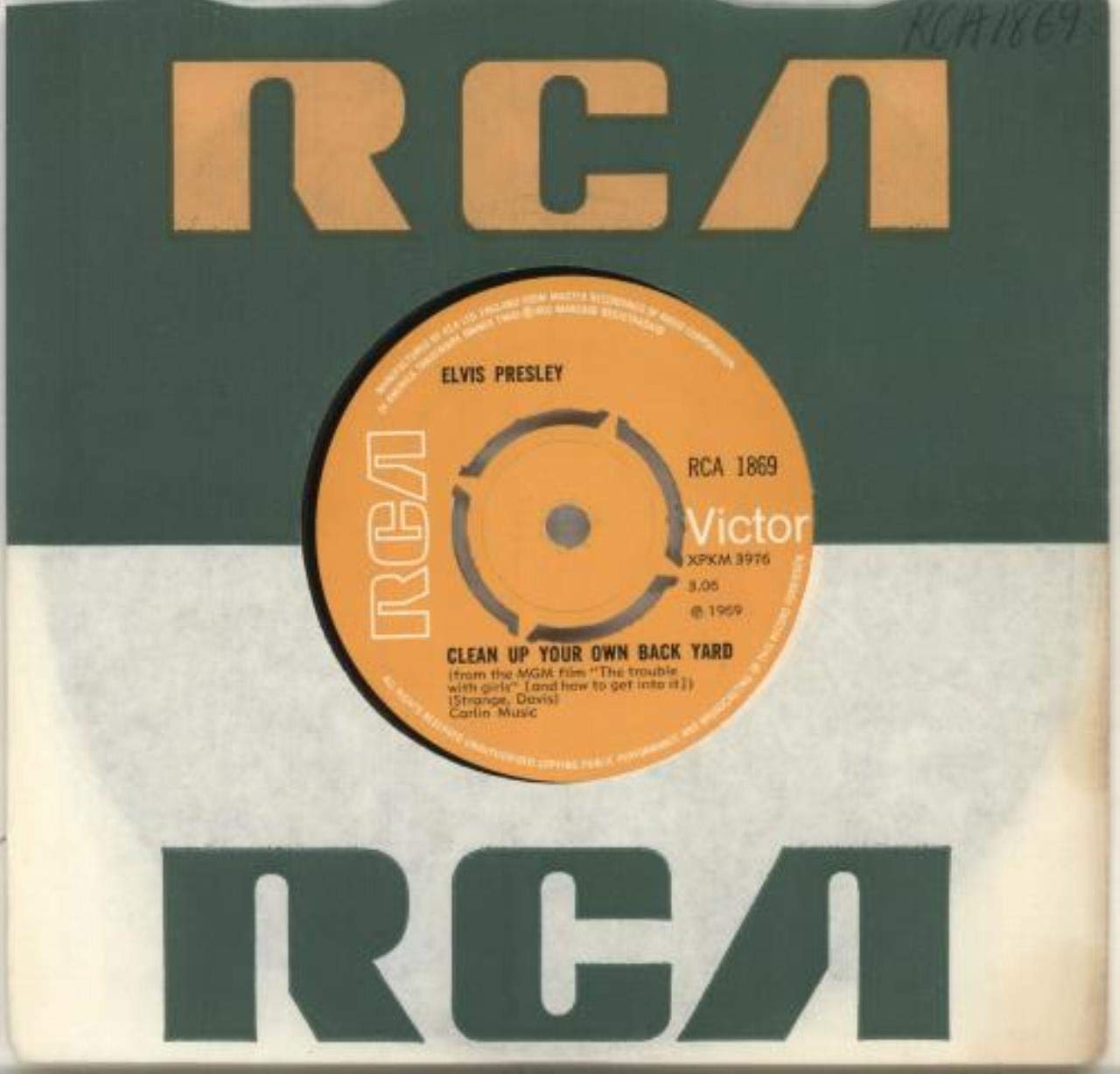Elvis Presley Elvis Presley Clean Up Your Own Back Yard 7