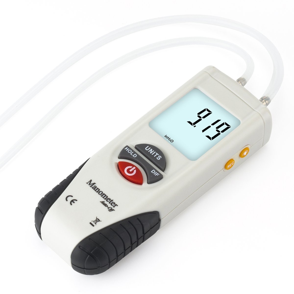 Manometer, RISEPRO Digital Air Pressure Meter and Differential Pressure