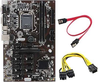 Bcowtte BTC B25012P Mining Motherboard 12 PCIE LGA 1151 DDR4 SATA3 USB3