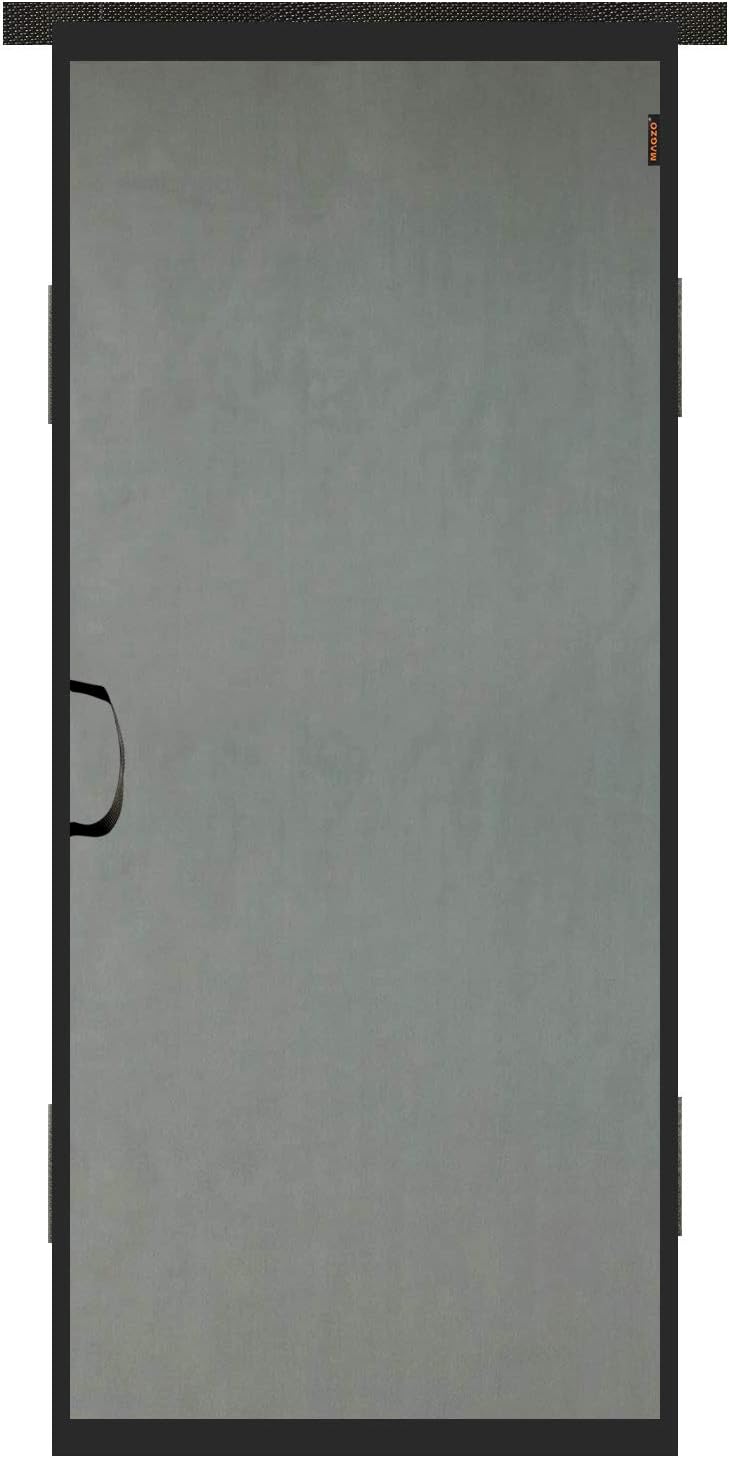 Magzo Rv Screen Door Mesh 32x76 Inch Durable Heavy Duty Fiberglass Outdoor Trailer Mesh Curtain Stuck By Hook Loop Amazon Com