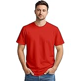 ENCIGER Men’s 100% Cotton Round Neck T-Shirt -Soft & Breathable Casual Summer Tee Shirt