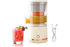 Electric Orange Juicer Squeezer | Orange Juice Squeezer Automatic Separation Lemon Juicer - Portable Juice Container, 7.4V Ju