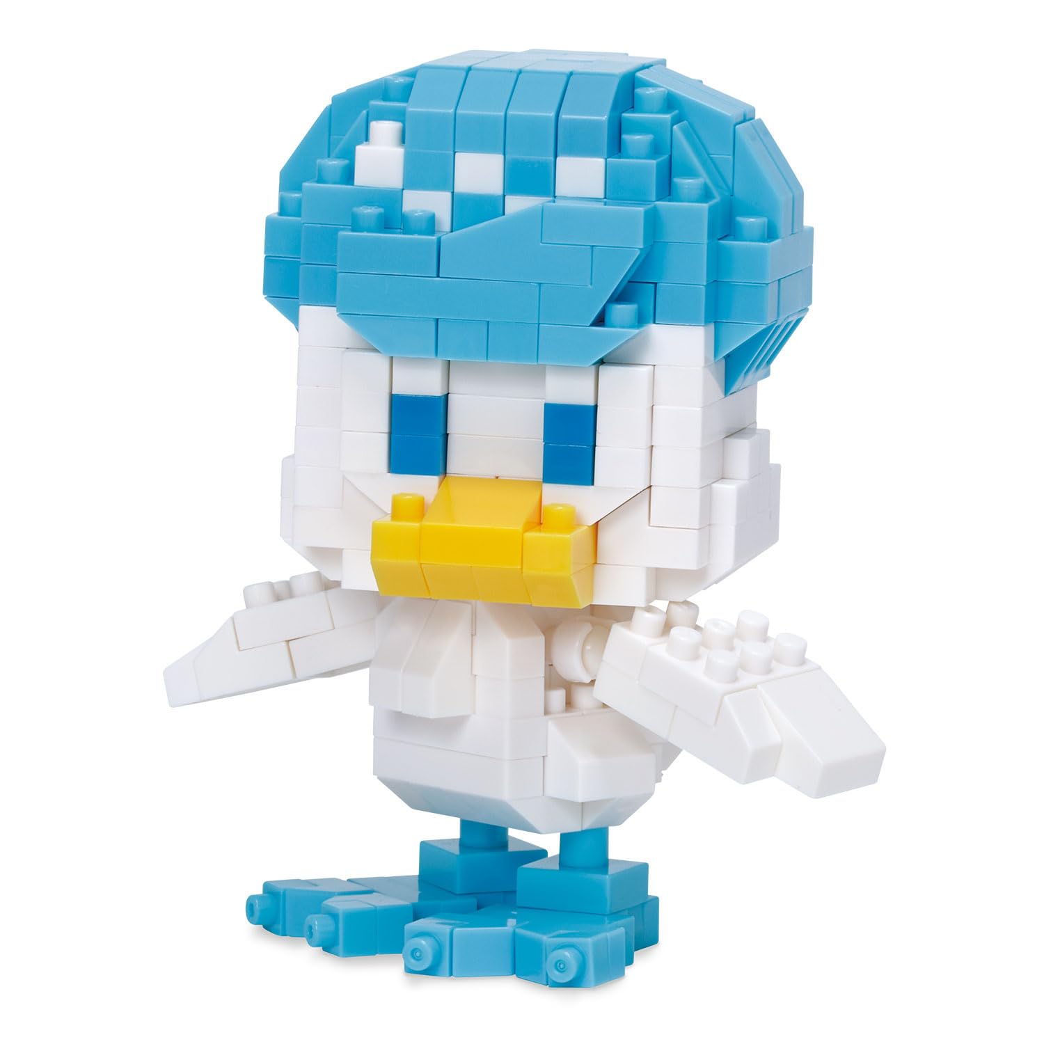 nanoblock Bandai Quaxly Pokemon Model, Building Blocks Puzzles For Adults And Kids, Plastic Model Kits With Mini Bricks Make Great Pokemon Gifts For Boys Girls And Adults Age 12+