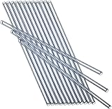 Glass Rods for Stirring 8.7 inch Best Glass Stirring Rods 220 mm Pack of 10 Stirring Sticks