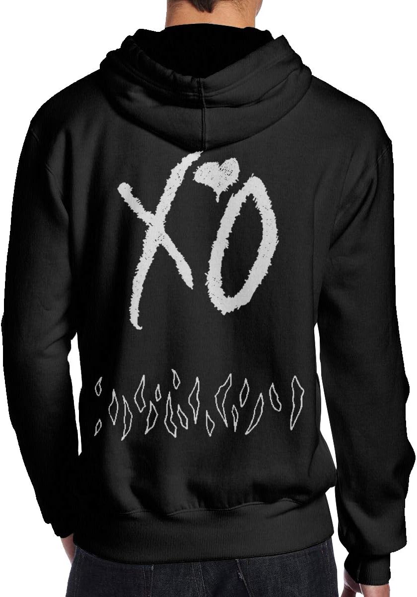 The Weeknd XO Mens Long Sleeve Pullover Hoodie Sweatshirtsï¼ˆNo Pocketï¼‰