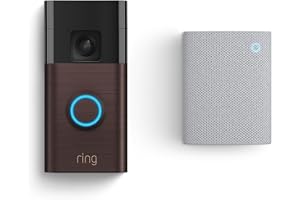 Ring Battery Doorbell, Venetian Bronze with Chime (newest model)
