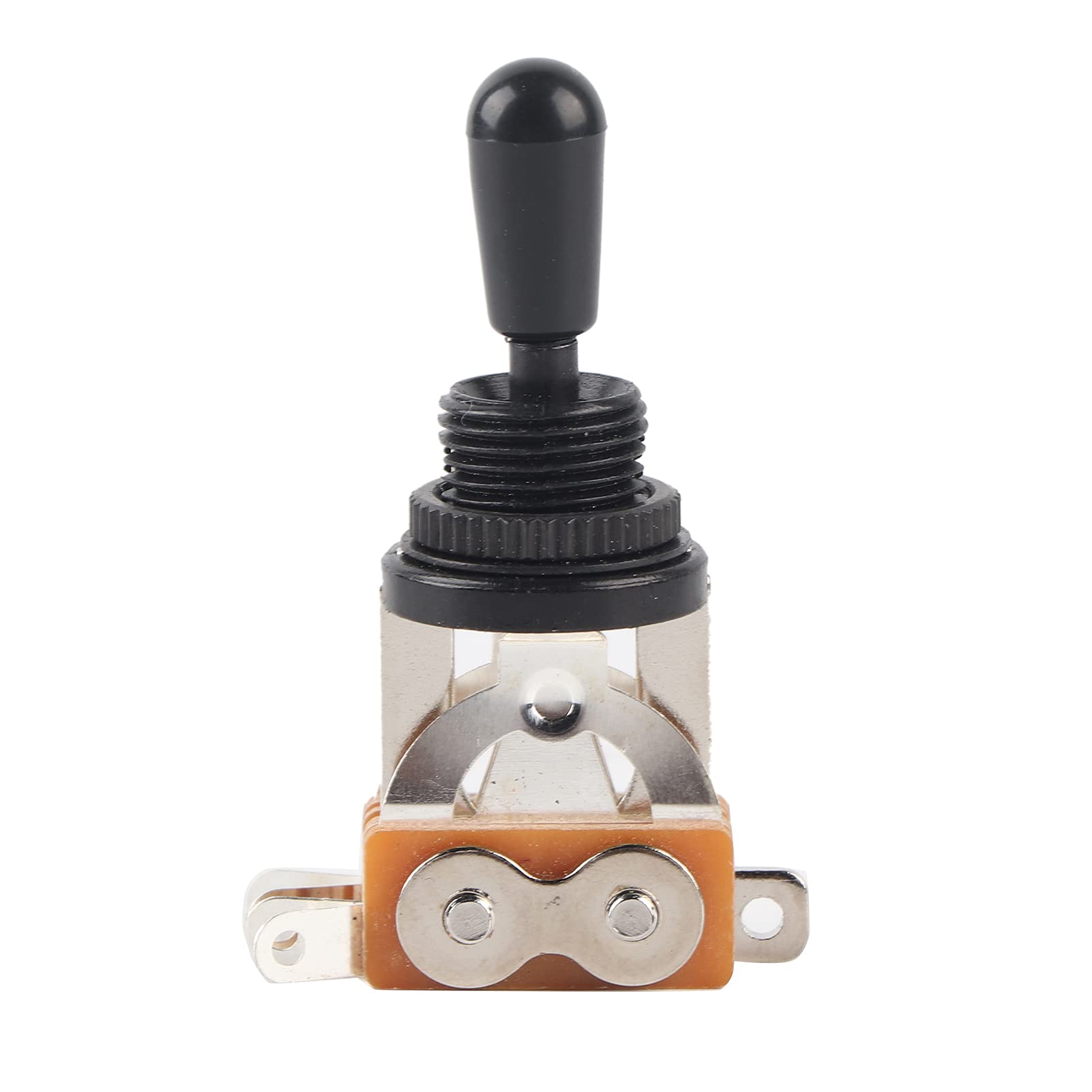 3 Way Switch, 1Pcs Metal 3 Way Toggle Switch Replacement Part for LP Style Electric Guitar(Black)