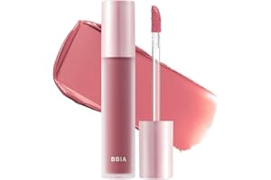 BBI@ BBIA BBIA Last Velvet Tint - Soft & Creamy Matte Finish Lip Stain, Blur Effect with Velvety Texture, Long-Lasting, High Pigment, Lightweight, Non-Drying, Vegan, Korean Lip Makeup (V40 SUMMER ROSE)