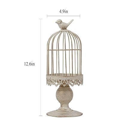 Tao Fleur Pot Rack Continental Iron Décoration Oiseau Cage