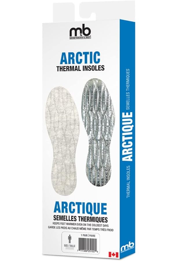 Bama Alutherm Airtech Kids - Semelles De Chaussures Chaudes Pour Enfants, Isolation Unique De La Chambre à Air Et Double Bouclier De Protection Contre Le Froid En Aluminium 1 Paire - 24/25