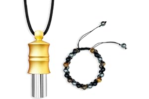 KOAKICREATON 528 hz Meditation Necklace | Frequency Healing Devices | Love Frequency Tuning Tool | Breathing Necklace | 528 hz Whistle | Relaxation,Stress Reduction and Concentration by Adjusting The Breathing