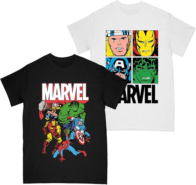 Marvel Comics - Camiseta de hombre de hierro Hulk, diseño de Capitán