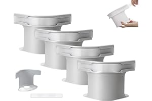 SHIUMORE Lock Sheet Holders Set: Heavy Duty Bed Sheet Holders with Locking Straps Keep Sheets Firm & Tight, 2025 New 4Pcs Gray Set Fits All Mattress Sizes - Secure Fitted Sheet Corners (Gray)