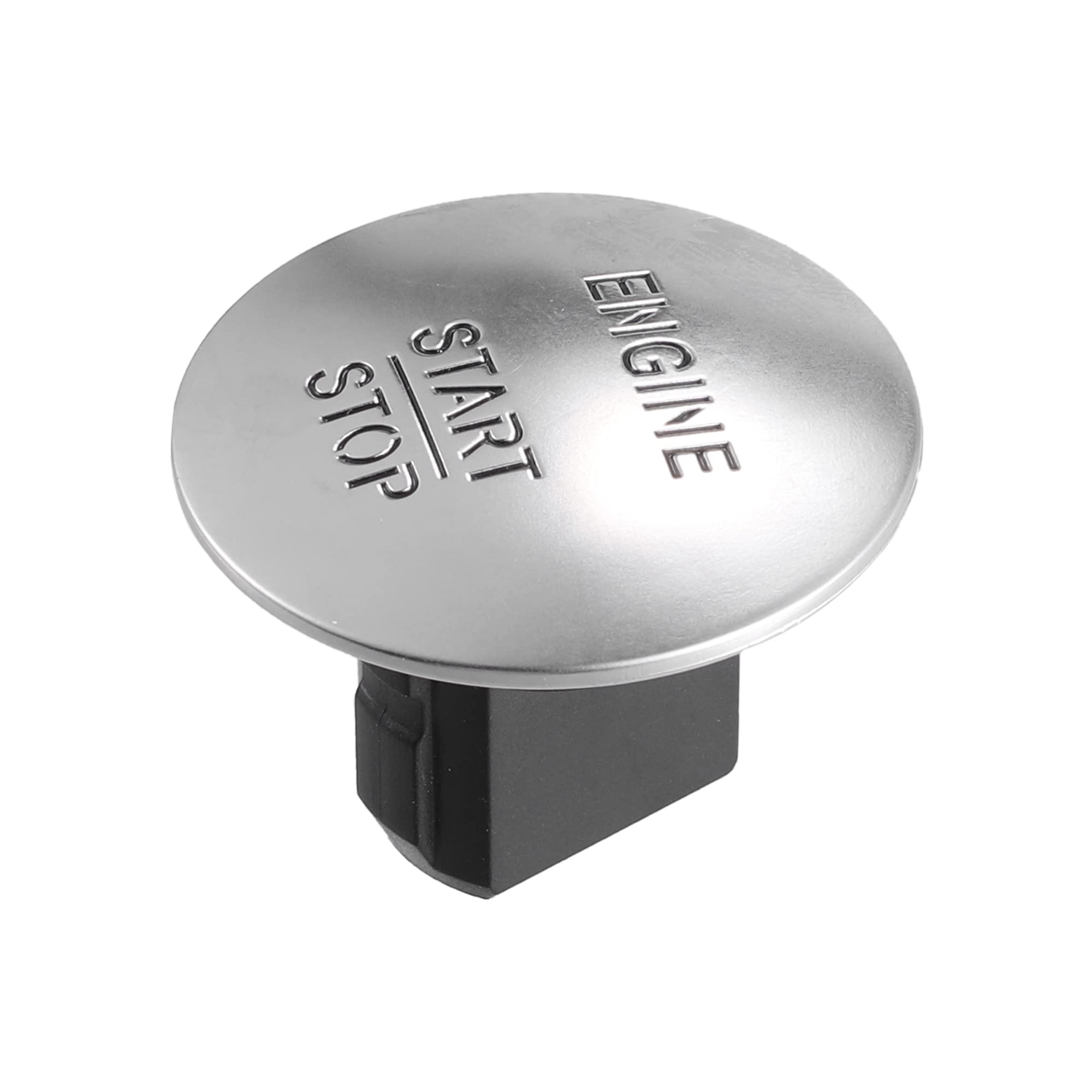 Photo 1 of X AUTOHAUX Car Engine Push Start Stop Button Cover for Mercedes-Benz C Class ML GL R CL550 ML350 GLK350 2215450714 (only fit for one-key start stop function)