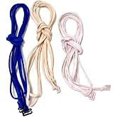 PurpleYu Halter Neck Bra Straps Replacement Swimsuit Bathing Suit Self Tie-knot Adjustable Detachable Spare Bra Straps