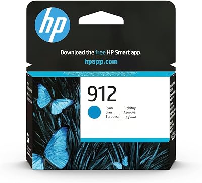 HP 3YL77AE 912 Cyan Original Ink Cartridge Single Pack