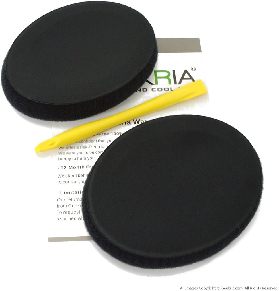 Geekria Comfort Velour Replacement Ear Pads for Sennheiser HD418, HD419, HD428, HD429, HD439, HD438, HD448 - Image 5