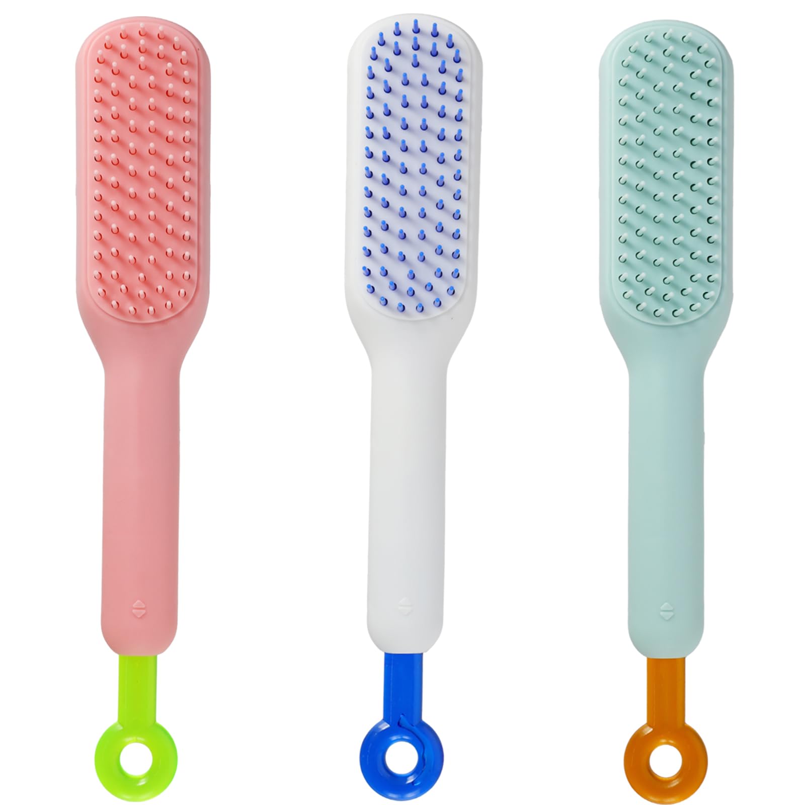 Photo 1 of 3 Pieces Retractable Puppy Brush, Puppy Brush for Small Dogs, Easily Tangle Tangled Hair, Gentle Hair Removal, Suitable for Yorkshire Terrier, Shih Tzu, Maltese, Teddy Dog, Etc.