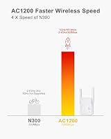 BrosTrend 1200Mbps WiFi Bridge Adapter AC1200 Ethernet to Wireless UK Plug view 4