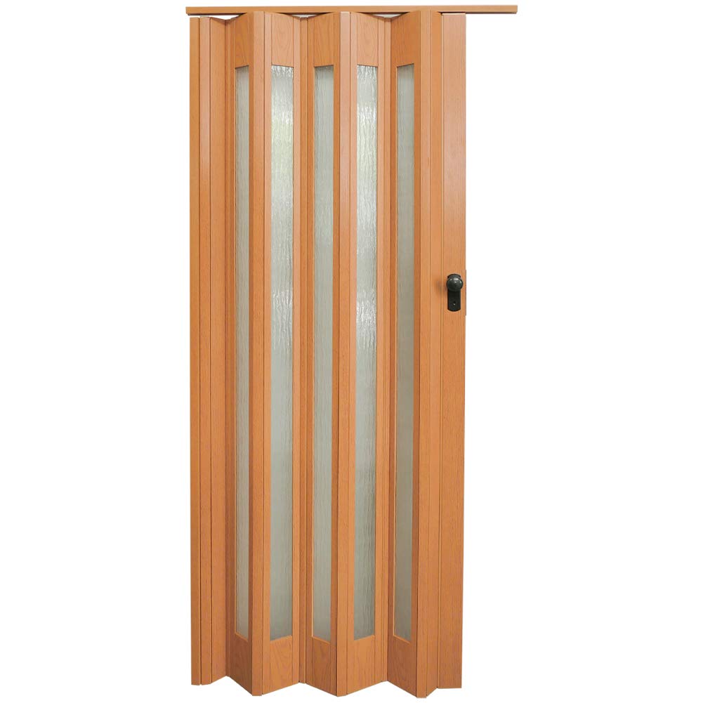 Buy INMOZATA Folding Door PVC Plastic Internal Doors Sliding Concertina Door Panel Divider