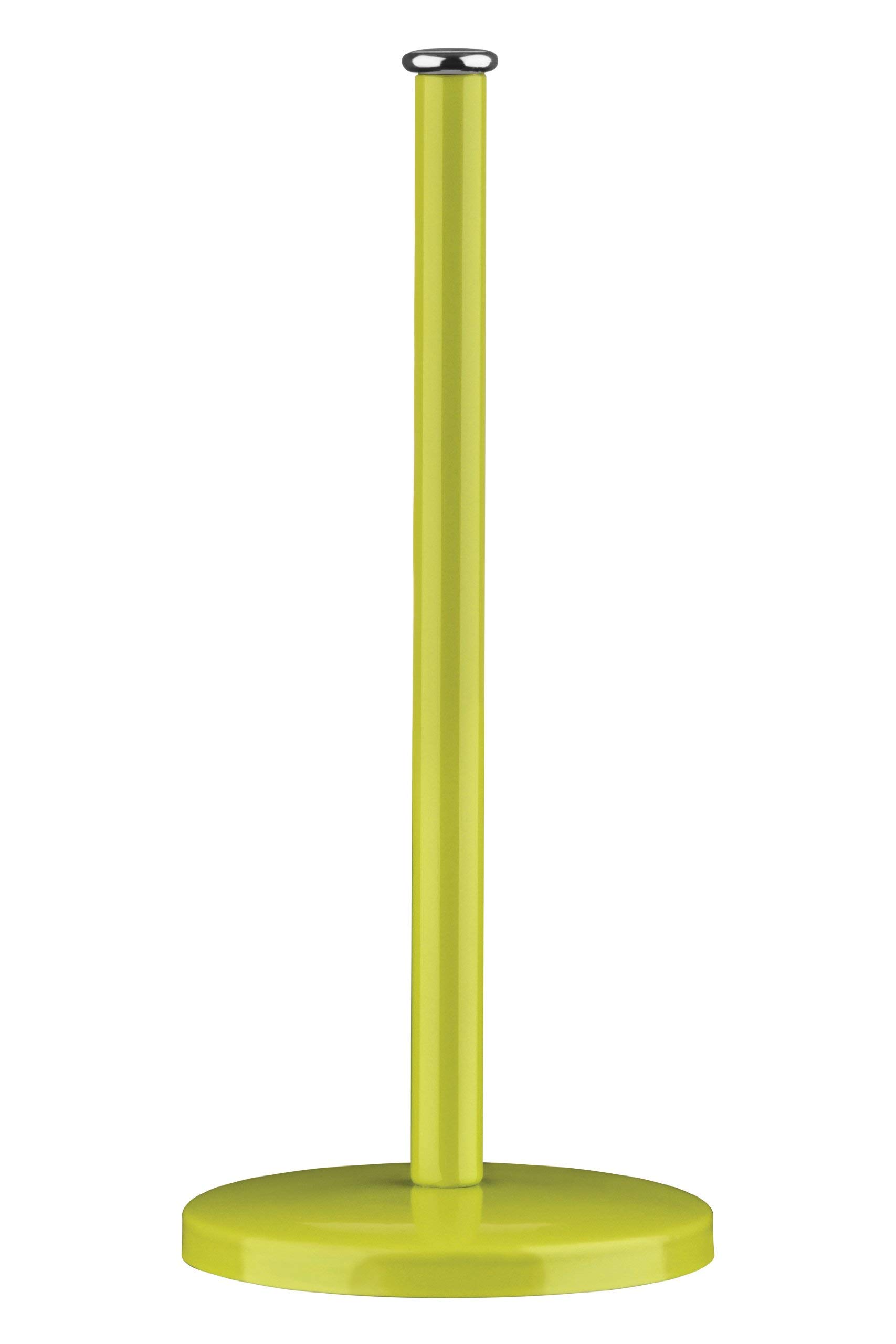 Premier Housewares 507861 Kitchen Roll Holder - Lime Green, H33 x W15 x D15cm