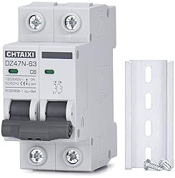 Chtaixi AC Miniature Circuit Breaker, 6 Amp