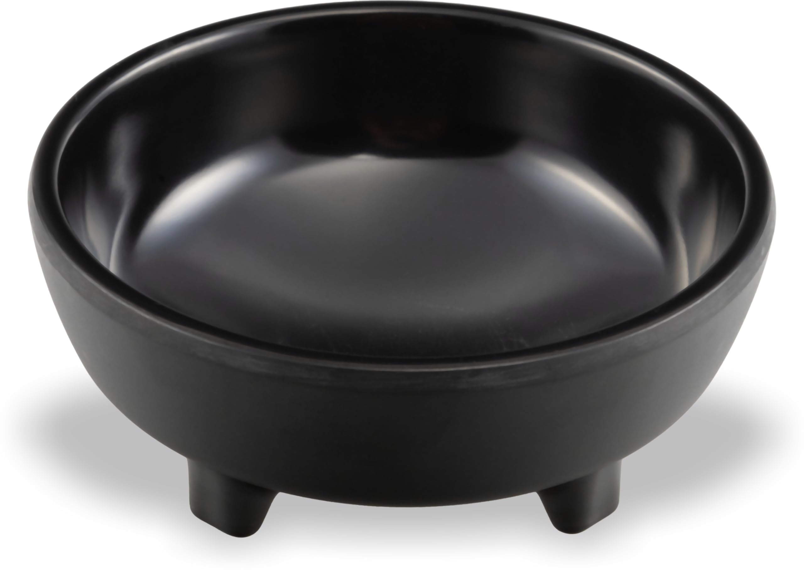 CFS Molcajete Ramekin, 3 oz. Black, Melamine